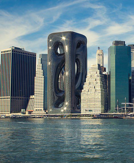 İstanbul, Türkiye merkezli Hayri Atak Mimari Tasarım Stüdyosu, Sarcostyle Tower, Manhattan, New York City için yeni bir tasarım yaptı. Binanın amorf şekli ve farklı statiği, şehrin kötü şöhretli silüetindeki benzer yapılardan ayrılıyor. - hayri atak sarcostyle manhattan