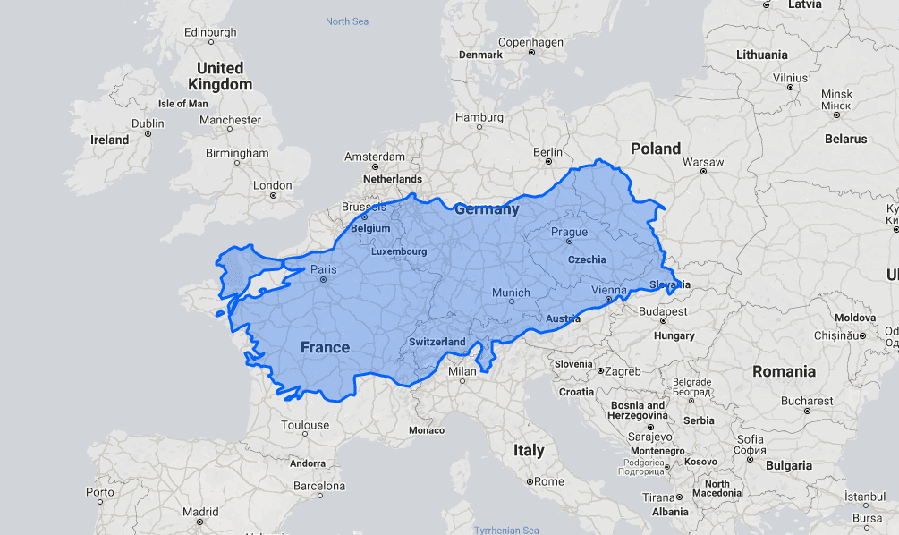 Türkiye'nin yüzölçümü konusunda bilgi sahibi olmayan kişilere ülkemizin büyüklüğünü anlatabilmek için Amerika, Avrupa, Orta Avrupa ve Kuzey Avrupa ile karşılaştırmalı haritasını yayınlıyoruz. - turkiye ortaavrupa