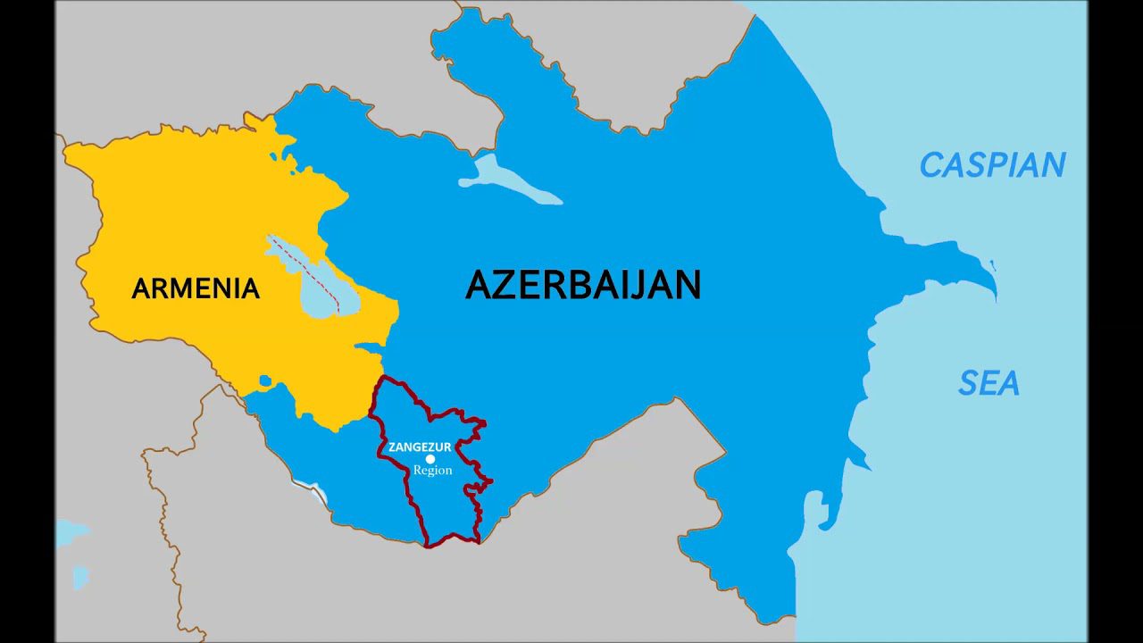 Azerbaycan'ın Nahçıvan Özerk Cumhuriyeti, Türkiye-İran-Ermenistan sınırında bulunan Azerbaycan eksklavı (ana ülkeyle sınırı olmayan), bir bakıma Suriye'deki Türk toprağı Süleyman Şah Türbesi statüsündedir. Nahçıvan'dan ana ülkeye bağlantı, İran veya Türkiye-Gürcistan üzerinden yapılmaktadır. Bugün Ermenistan toprağı olan Zengezur bölgesinden bağlantı önemli olup bunun adı geçtiği bölgeden dolayı Zengezur Koridoru'dur. Zengezur Koridoru'nun Nahçivan-ana ülke ötesinde önemi olup Türkiye-Türk dünyası arasında da bağlantı yolu demektir. İngiliz-Rus projesi olan Türkiye ile Türk dünyası arasına set çekme stratejisi, Moskova ve Kars anlaşmalarından sonra, 1936 SSCB Anayasası ile Sovyet iç hukuk düzenlemesi haline getirilmiştir. Türklerle meskun olan Ahıska'daki soydaşlarımızın 1944'de sürgünü de bu projenin diğer ayağını oluşturmaktadır. - Zengezur zangezur azerbaycan ermenistan