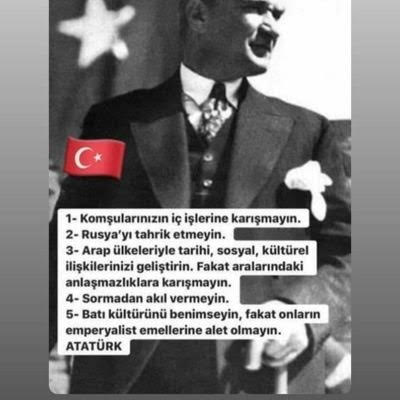 Ulusal Kurtuluş Mücadelemize önderlik yapmış, daha sonra modern Türkiye'yi kuran devrim ve reformları gerçekleştirmiş olan Ulu Önder Atatürk, tarih sahnesine ilk olarak askeri dehasını kanıtlayarak çıkmış olsa da, onu Türk halkının gönlünde ölümsüz kılan ve dünyanın en önemli liderleri arasında ayrıcalıklı bir yere oturtan özelliği devlet adamlığı ve yöneticilik alanında gösterdiği üstün başarılar ile günümüzde dahi halen geçerliliğini koruyan barışçı ve demokratik vizyonudur. Bu çerçevede, Atatürk’ün dış politika alanında ortaya koyduğu vizyon, “Yurtta Sulh, Cihanda Sulh” sözleriyle çizdiği hedef ve bu yönde izlediği kararlı politikalar, belki de Türk devletinin bugünkü konumuna gelmesindeki en önemli etkeni teşkil etmiştir. - ataturk dispolitika