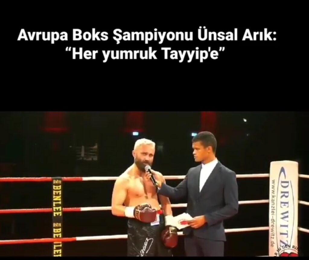 Avrupa Boks Şampiyonu Ünsal Arık "Her yumruk Tayyip’e… - unsalarik