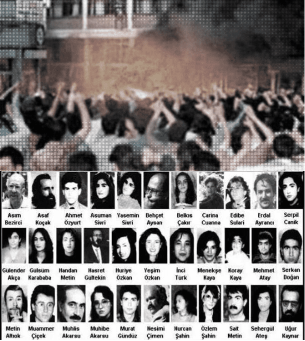 2 Temmuz 1993 Madımak/Sivas katliamının 28.yıldönümünde