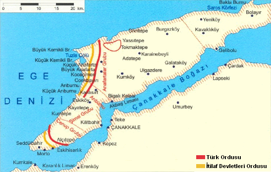 10 Ağustos 1915 Anafartalar Utkusunun Yıldönümü Türk Milletine Kutlu Olsun. - canakkale anafartalar ordular harita