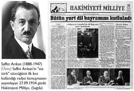 26 Eylül 1932'de Birinci Dil Kurultayı  toplanmıştı. - turkcedilbayrami