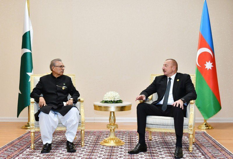 Prezident İlham Əliyevin Pakistan Prezidenti Arif Alvi ilə görüşü olub YENİLƏNİB