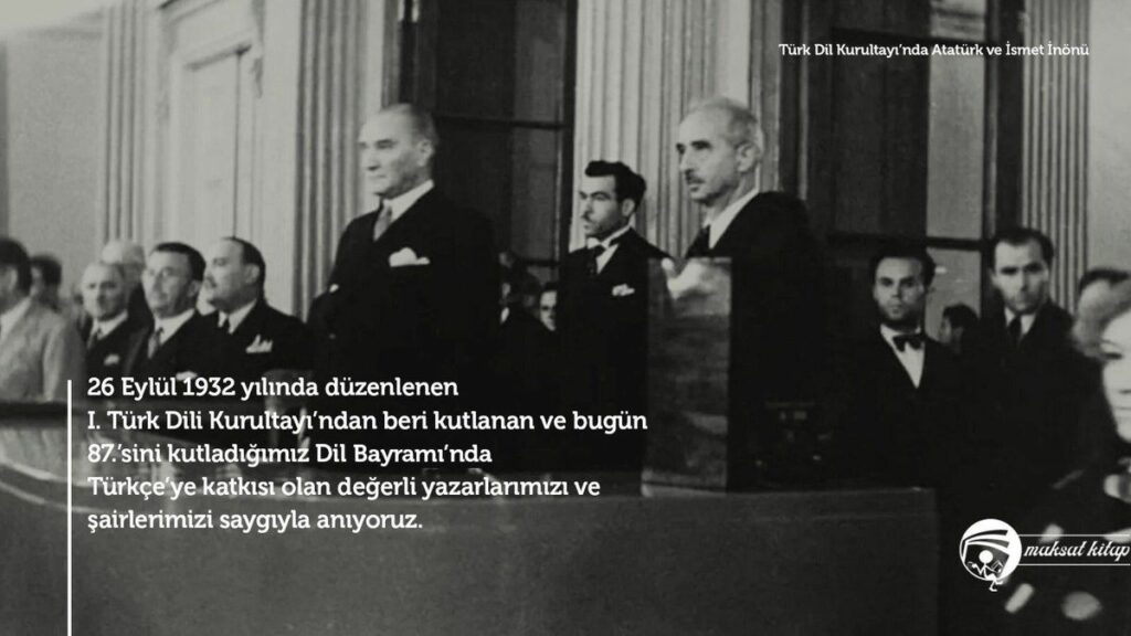 Atatürk ve Türk Kültürü - Prof. Dr. Önder GÖÇGÜN /turkıshforum - Abdullah Türer Yener - Ataturk ismet inonu turk dil kurultayi