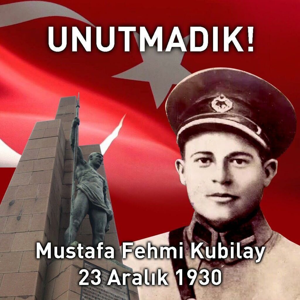 MENEMEN OLAYI ve ŞEHİT ASTEĞMEN KUBİLAY - Mustafa Fehmi Kubilay