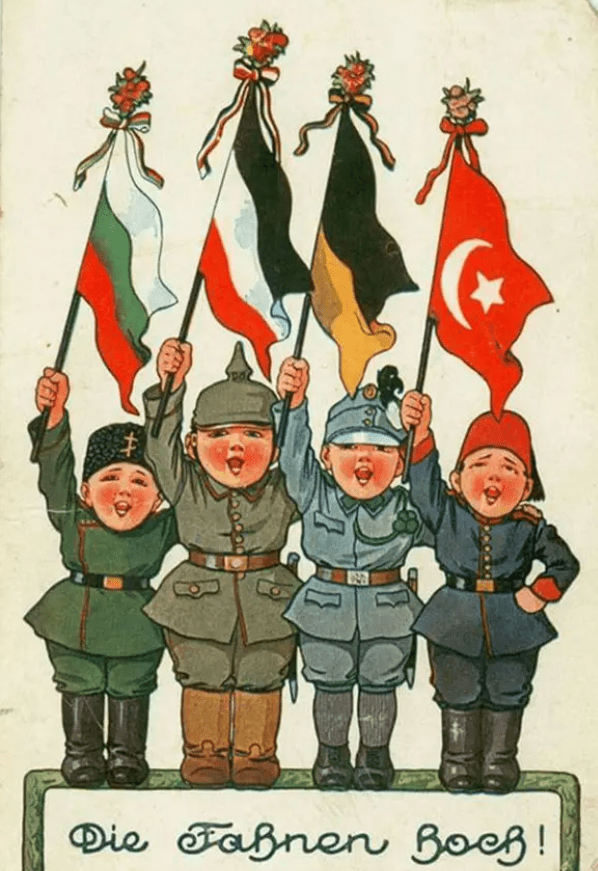 I..Dünya Savaşı Alman Propaganda Afişi