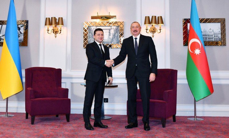 Azərbaycan Prezidenti İlham Əliyev Brüsseldə Ukrayna Prezidenti Volodimir Zelenski ilə görüşüb YENİLƏNİB