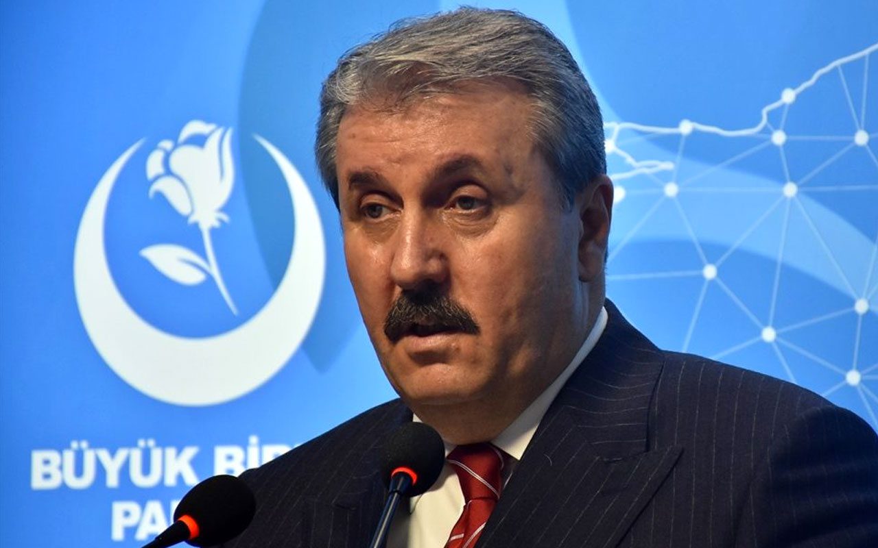 BBP Genel Başkanı Mustafa Destici demiş