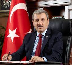 Cumhur İttifakı'nın 3. ortağı BBP Genel Başkanı Mustafa Destici - mustafa destici