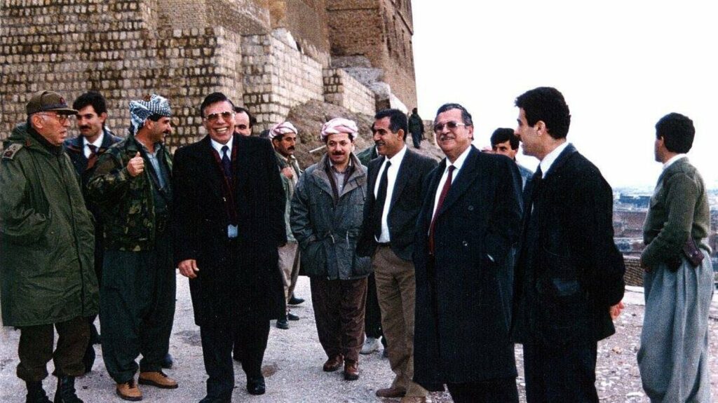 31 Ağustos 1996, Mesut Barzani Ve Erbil Katliamı - Necati OzgenEsref Bitlis Mesud Barzani ve Celal Talabani
