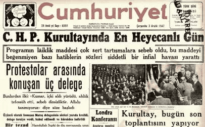 3 Mart 1924 tarihinde çağdaş  Türkiye'nin temellerini oluşturan üç yasa çıkarmıştı - devrim yasalari chp