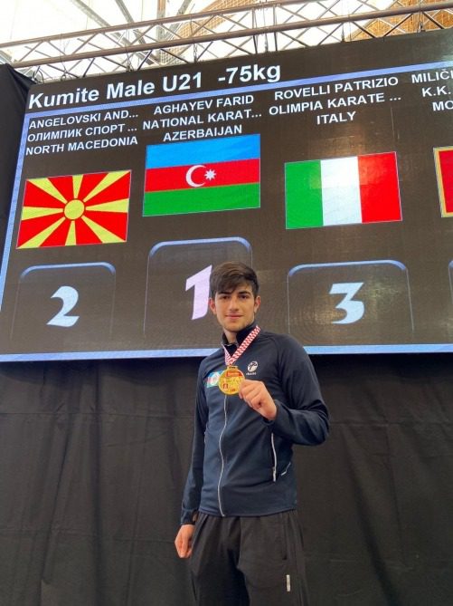 Karate üzrə Qran-Pri turnirinin qalibi: Azərbaycan bayrağını yüksəklərdə dalğalandırdığım üçün çox sevinirəm