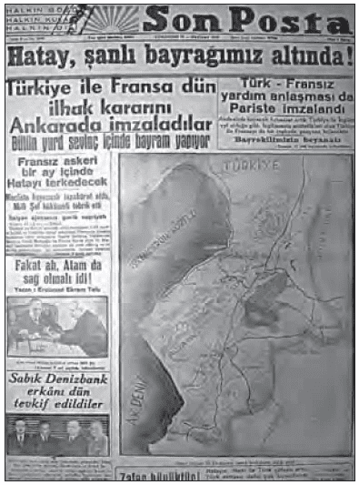 - Hatay Cumhuriyeti Millet Meclisi 29 Haziran 1939’da Türkiye’ye katılma kararı almıştı. - Bu karardan 8 gün sonra da , - hatay turkiye katilim
