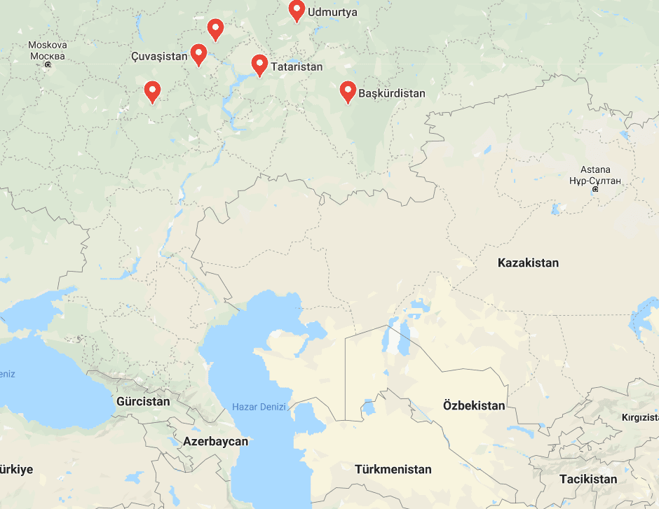 İdil-Ural Bölgesi (Tatarlar, Başkurtlar, Çuvaşlar) - idil ural bolgesi