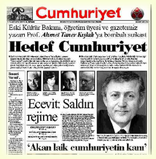 Türk aydınlanmacılarından - Ahmet Taner Kislali hedef cumhuriyet