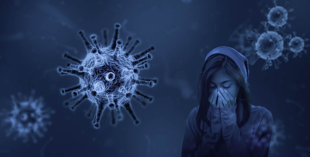 Pandemiyi atlattık ama yeni yayılan Covid-19’un yeni varyantı JN.1 hızla yayılıyor ve insanlığı tehdit ediyor. - kiz virus hastalik
