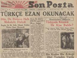 Türkçe ibadete 22 Ocak 1932 tarihinde geçilmesinin 92.yıldönümünde anımsatmalar: - turkce ezan