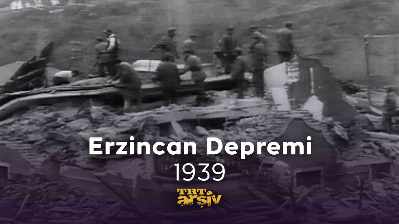 ERZİNCAN'39 - trt arsivden erzincan depremi enkaz kurtarma calismalari