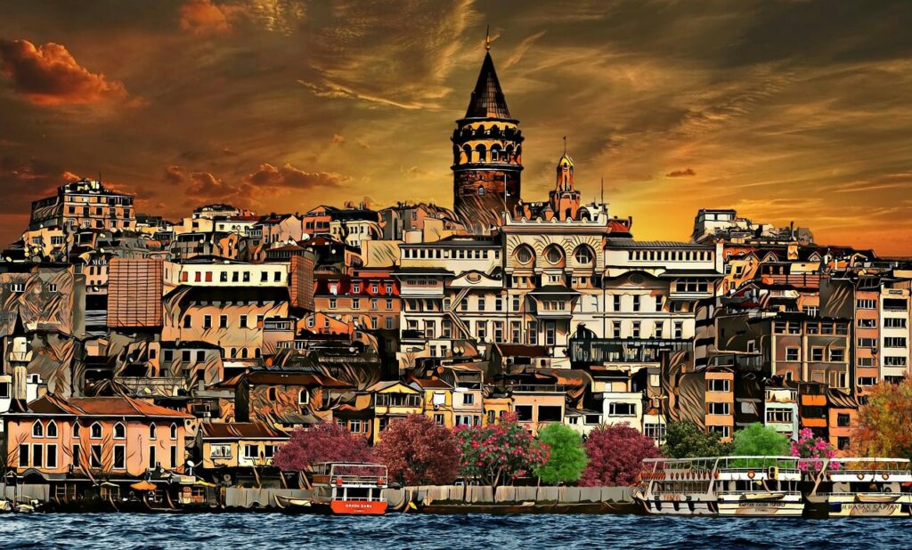 Maliye Bakanı Mehmet Şimşek Türkiye’nin cari açığının önemli bölümünün turizm gelirleri ile karşılanacağını söylüyor. Bakan bu konuda iddialı. - galata istanbul turkiye