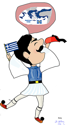 Yunanistan Başbakanı Kiryakos Miçotakis, seçim zaferinden sonra ilk yurt dışı ziyaretini geçen hafta Kıbrıs Rum Kesimi'ne yaptı. - 08.10.23 Yunalarin ve Rumlarin Pembe hayalleri 1