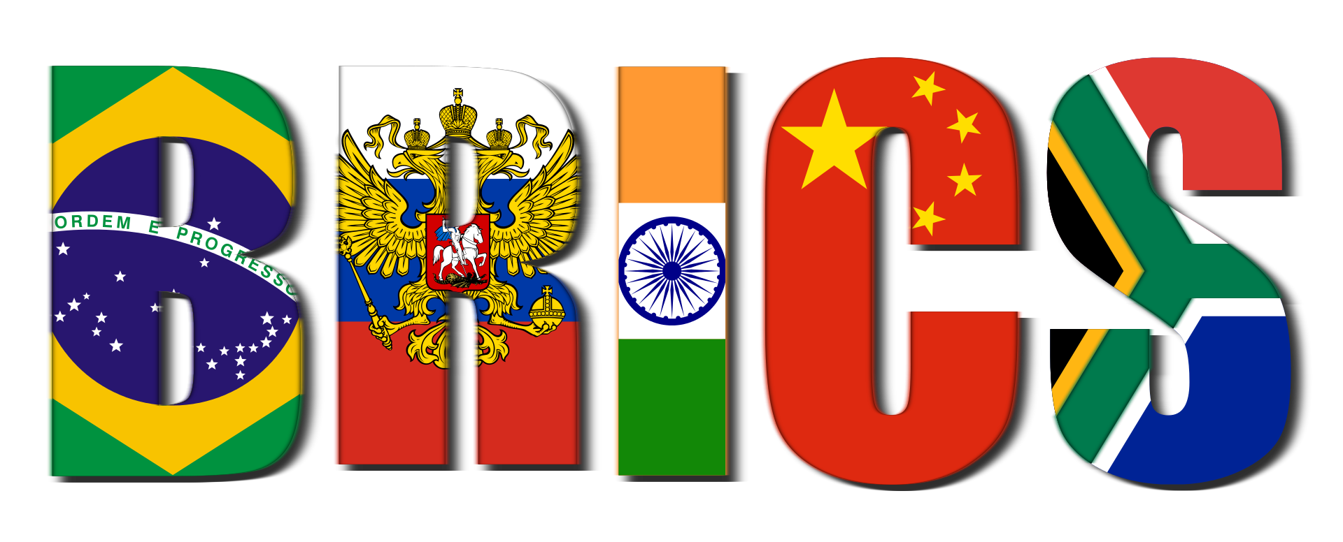 22 / 24  Ağustos  BRICS  toplantısı   kapsamında kurucu  üyelerin  yanında ( Arjantin, Mısır, İran, Etiyopya, Suudi Arabistan, BAE. Nin de ) üye  olmaları  konusunda  görüş  birliği sağlanıyor… - Brics logo