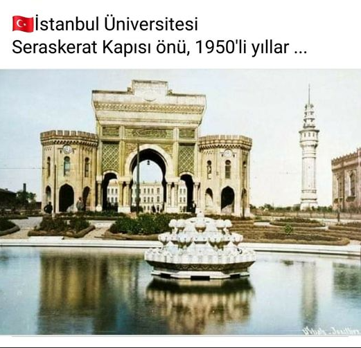 SUUDİ ARAPLAR BU KAPI'DAN NEFRET EDER.. SEBEBİ AŞAĞIDA ! - istanbul universitesi seraskerat kapisi