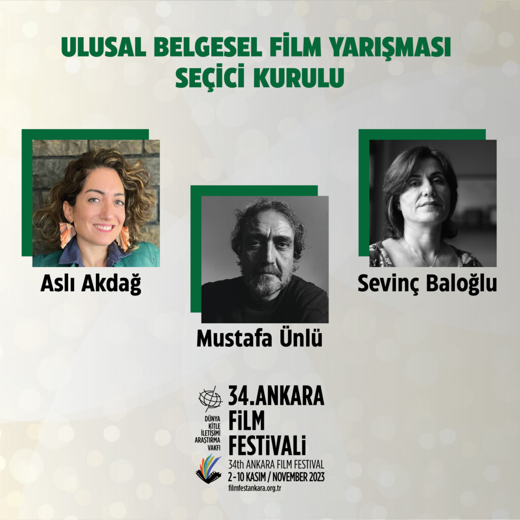 34. Ankara Film Festivali ulusal, belgesel, kısa, proje geliştirme ve SİYAD jürisi açıklandı! - juri Belgesel.Sosyal