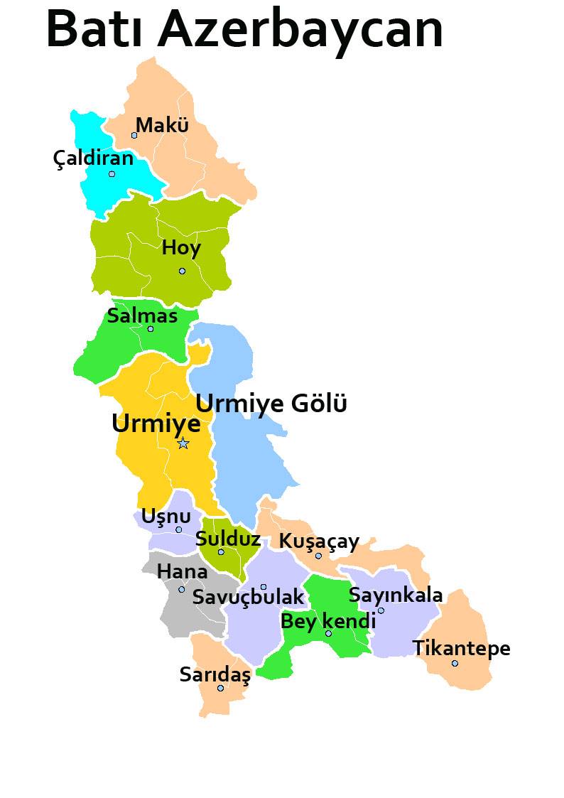 Batı Azerbaycan'ın jeopolitiği ve Kuzey Irak ve özellikle Erbil'in patolojisi. - bati azerbaycan