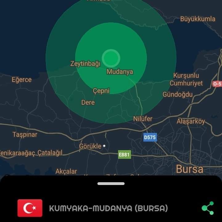 Bursa / Mudanya’da 4.9 şiddetinde deprem oldu - bursa mudanya marmara deprem