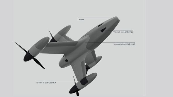 İngilizler çarpma saldırıları için öldürücü drone'lar geliştiriyor - interceptor drone