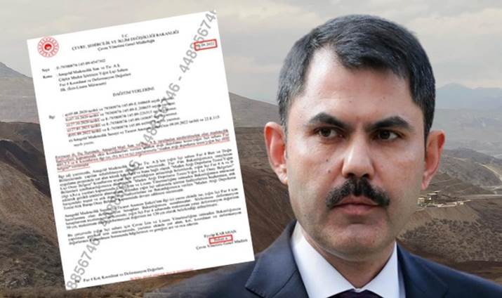 Murat Kurum şimdi AKP'nin İstanbul Büyükşehir Belediye Başkan adayı. - murat kurum ve anagold altin madenine verilen izinler