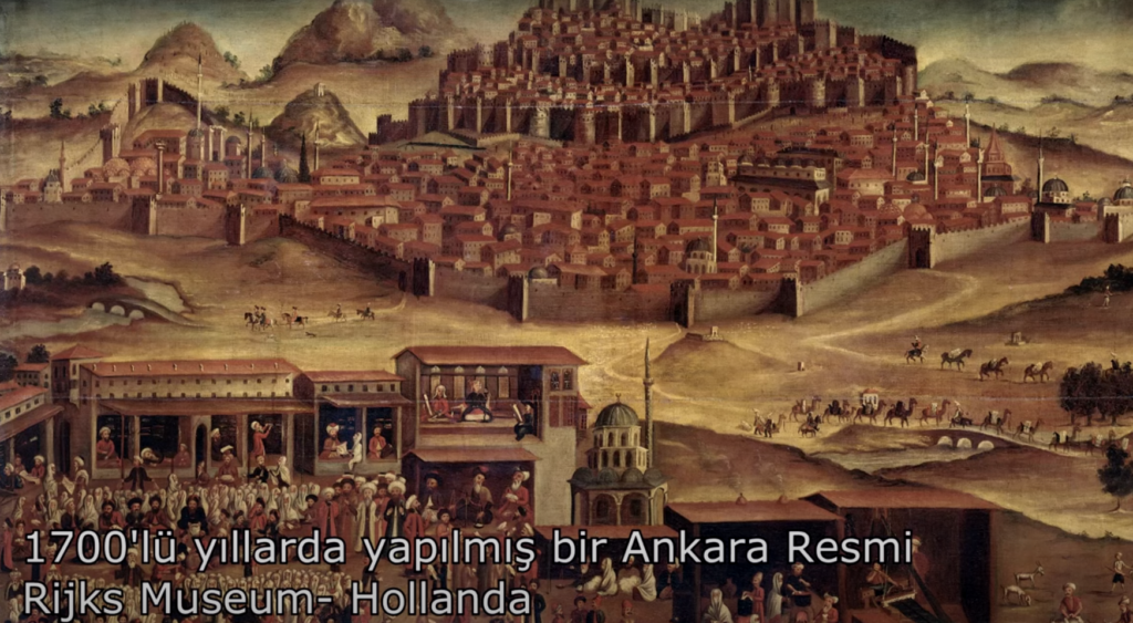1550li yıllarda Ankara'ya gelen Alman seyyah Hans Dernschwam günlüğüne Ankara için şunları yazmıştır: - ankara tarihi onsekizinci yuzyil