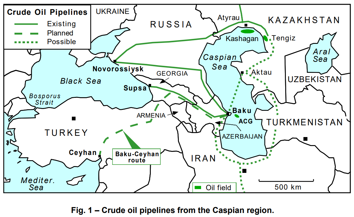 - Baku Tiflis Ceyhan BTC projesi kafkasya bolgesinde petrol boru hatlari