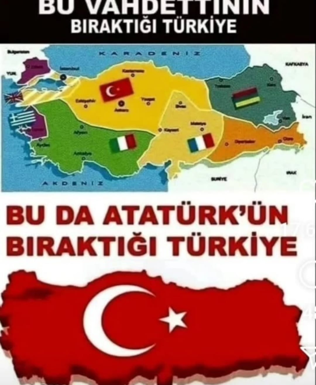 Vahdettin'in bıraktığı Türkiye - Atatürkün bıraktığı Türkiye - Vahdettin ve Ataturkun biraktigi Turkiye