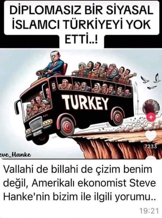 Amerıkalı çizerden Türkiye ve Recep Tayyip Erdoğan: Diplomasız bir siyasal islamcı Türkiye'yi yok etti. - amerikali cizerden Turkiye ve recep tayyip erdogan diplomasiz bir siyasal islamci turkiyeyi yok etti
