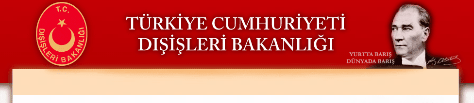 Türkiye Cumhuriyeti Dışişleri Bakanlığı Logosu