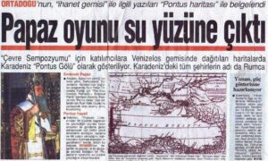 PONTUS HAYALÎ VE KARADENİZ BÖLGESİ’NDE TÜRK MÜSLÜMAN SOYKIRIMI