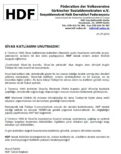 sivas katliamini unutmadik