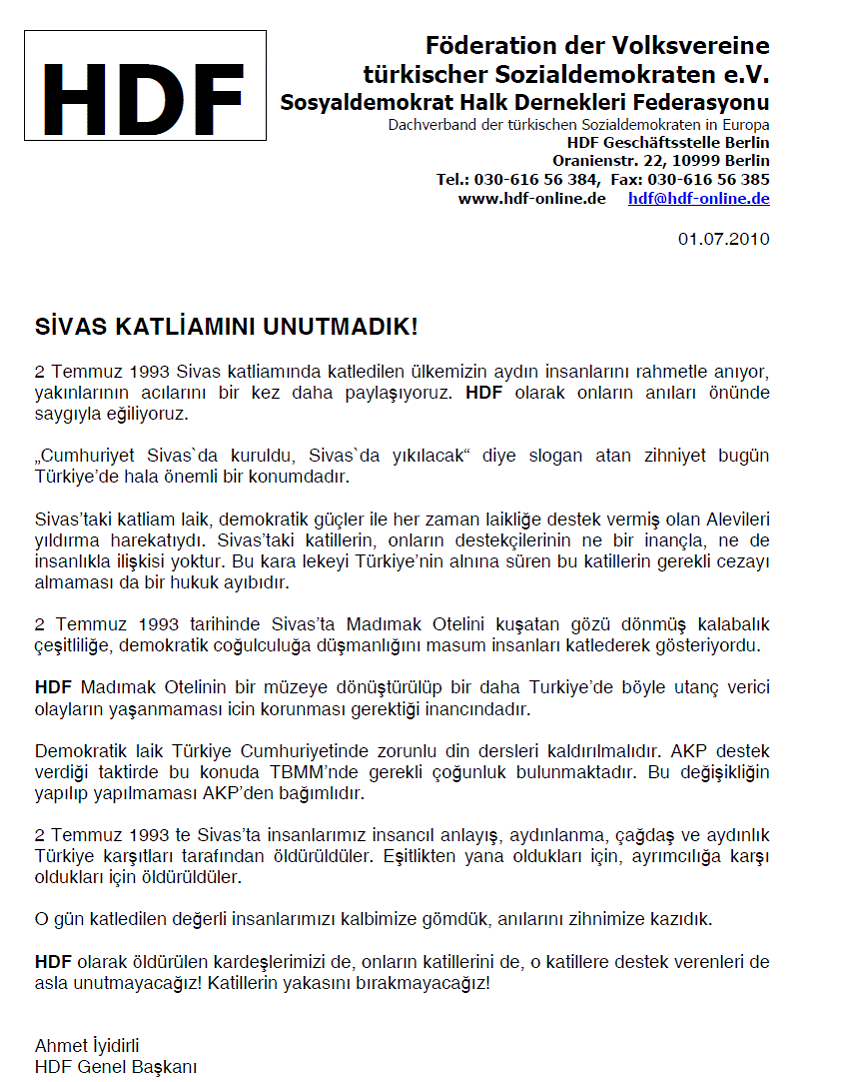 sivas katliami