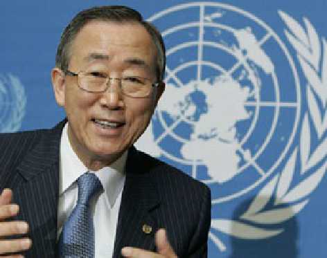 BM Genel Sekreteri Ban Ki Moon