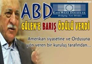 ABD’den Fethullah Gülen’e ödül!