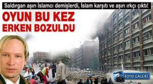 Norveç’teki Saldırgan İslam karşıtı ve aşırı ırkçı