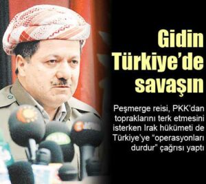 Gidin Türkiye’de savaşın