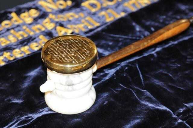 ABD'nin ilk başkanı George Washington’a ait o tokmak ABD'nin ilk başkanı George Washington’a ait o tokmak
