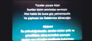 ‘Duaya başlayın, havalanıyoruz’