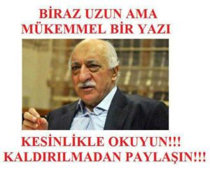 Fetullahçıların Devleti Ele Geçirme Stratejisinin Yol Haritasından Bir Kesit!