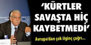 Kürtler savaşta hiç kaybetmedi