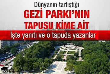 gezi - TAPU